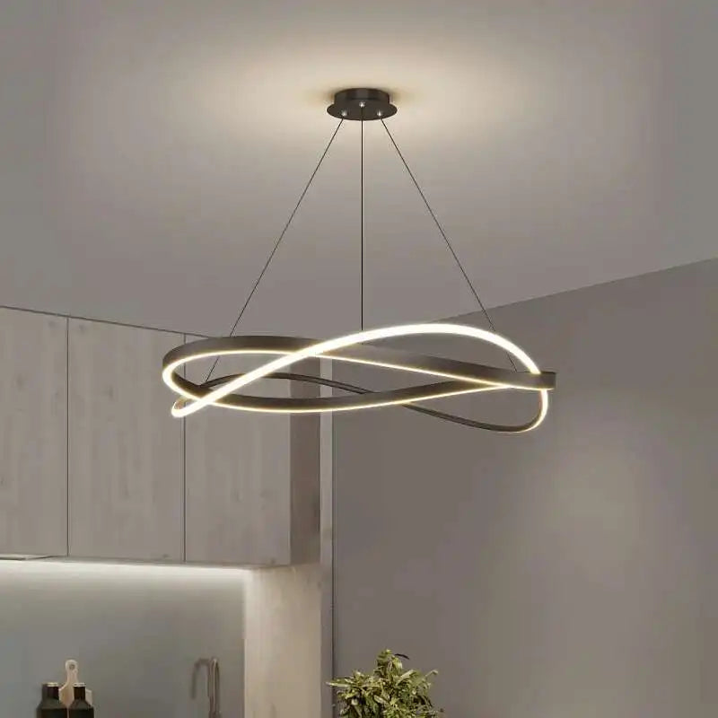 Cluster Pendant Light - Modern LED Bar Chandelier