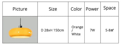 BAUHAUS Modern Glass Pendant Light - Matte Shade Hanging Lamp