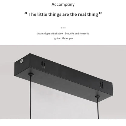 Pendant Lamps Modern Simple Dining Room Lighting for Kitchen Long Chandelier Living Room Pendant Lamp Home Decor Lighting