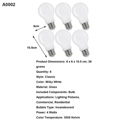E27 LED Edison Glühbirne 4W Vintage Retro Filamentlampe ST64 Amber Glas Warmweiß 3000K 430LM Energiesparend Antik Schraubsockel Dekorative Glühbirne