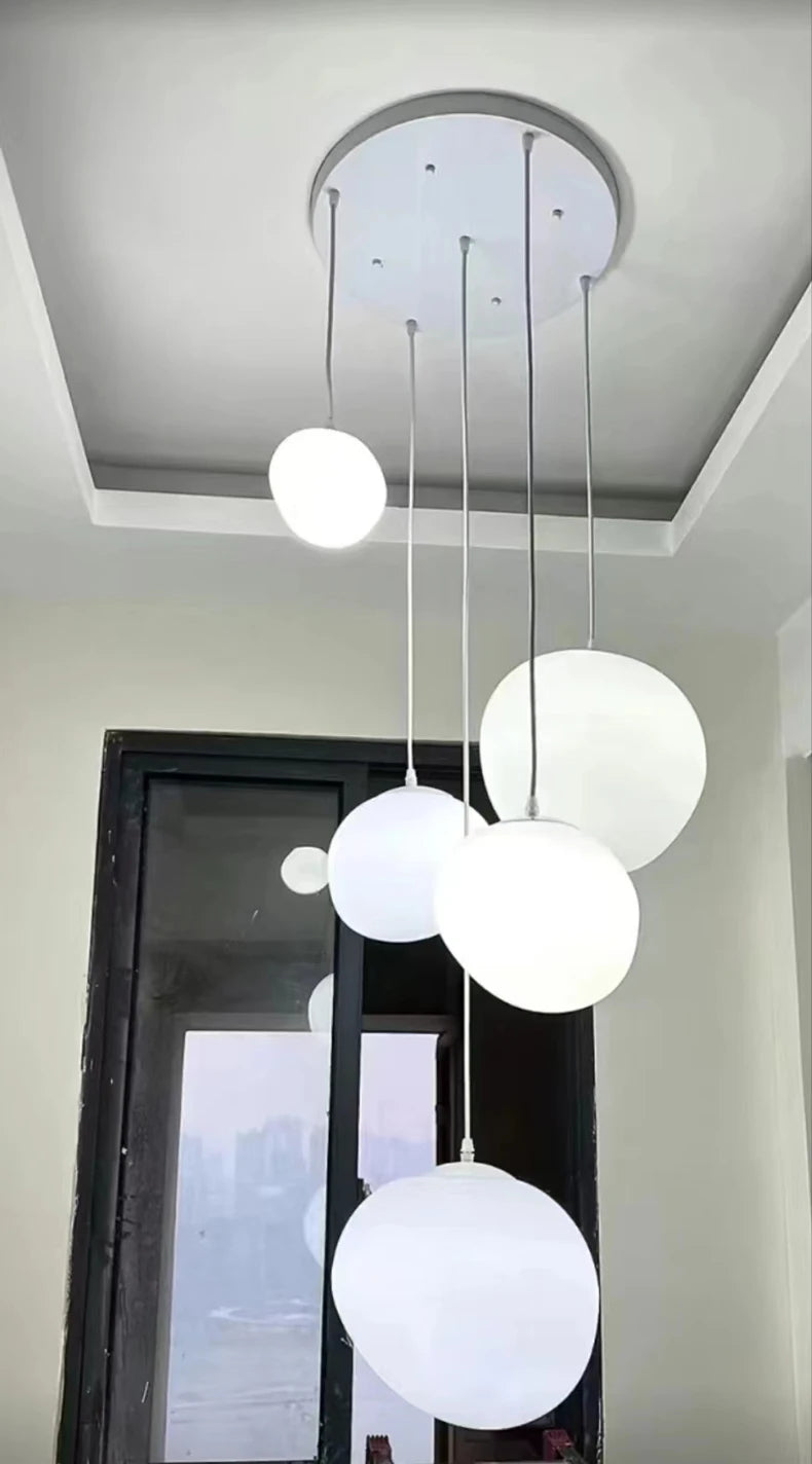 Modern LED Pendant Chandelier - Adjustable Multi-Light
