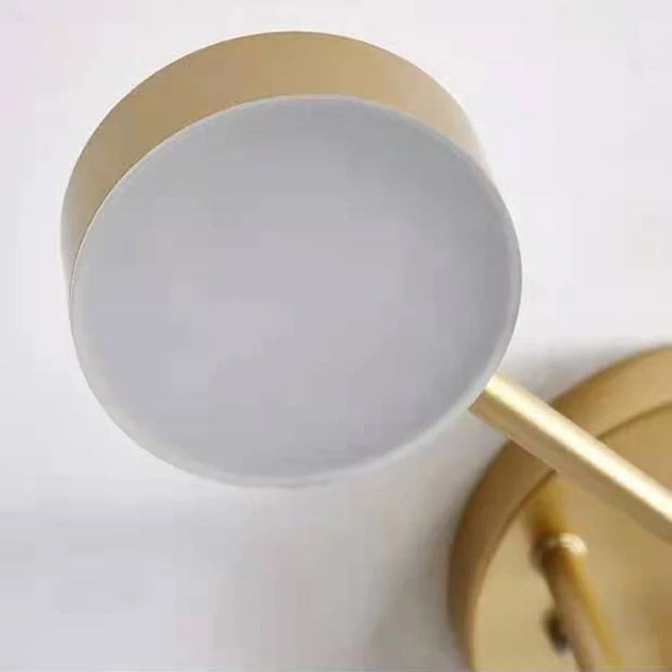 Modern Industrial Ceiling Light - 6-Light Metal Fixture