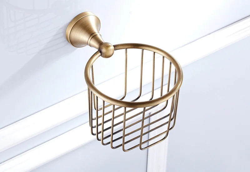 Modern Brass Bathroom Accessories Set – Elegant & Durable