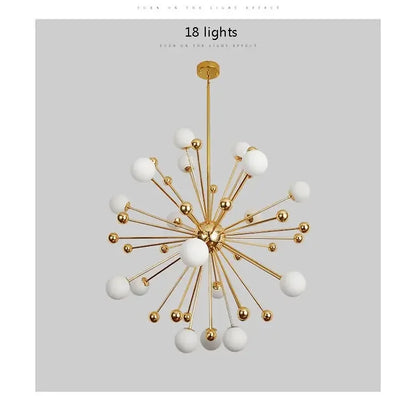 Lixy - Modern Global LED Chandelier Satellite Design