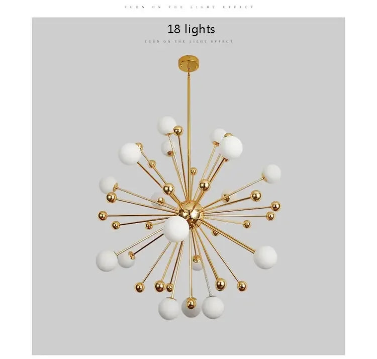 Lixy - Modern Global LED Chandelier Satellite Design
