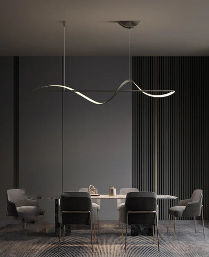 Modern Nordic LED Pendant Light - Adjustable Dining Room Chandelier
