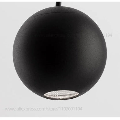 Moderner runder LED-Pendelleuchter – Treppenhausleuchte mit mehreren Leuchten