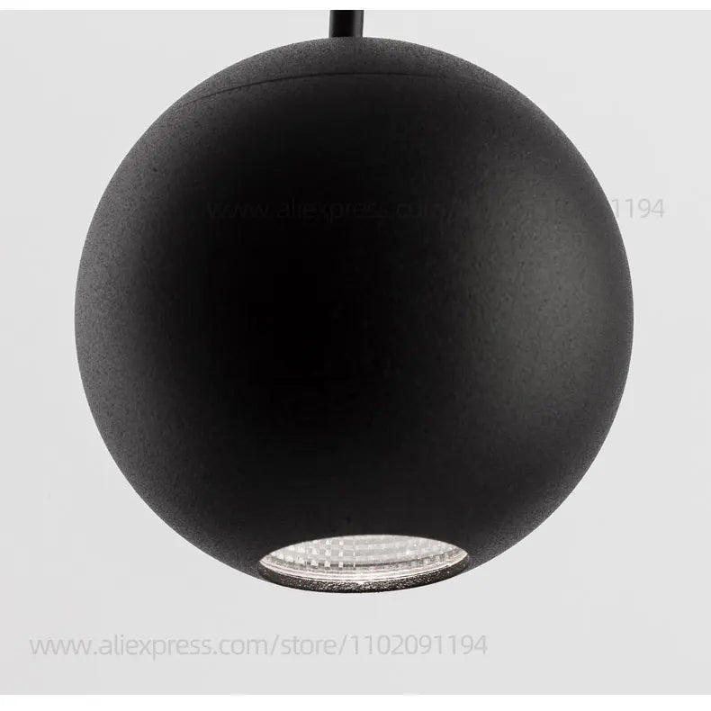 Moderner runder LED-Pendelleuchter – Treppenhausleuchte mit mehreren Leuchten