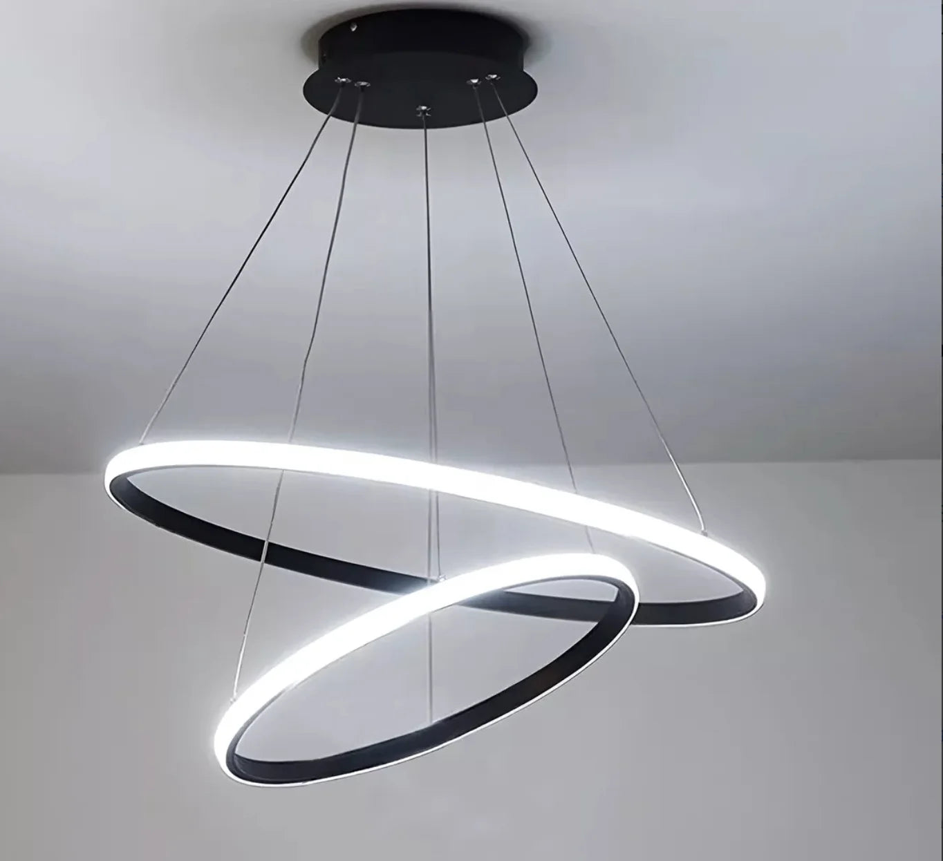 3 Rings Modern Led Ceiling Chandelier