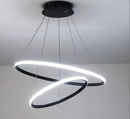 3 Rings Modern Led Ceiling Chandelier