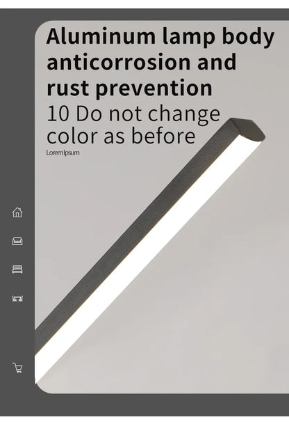 Pendant Lamps Modern Simple Dining Room Lighting for Kitchen Long Chandelier Living Room Pendant Lamp Home Decor Lighting