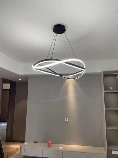 Cluster Pendant Light - Modern LED Bar Chandelier