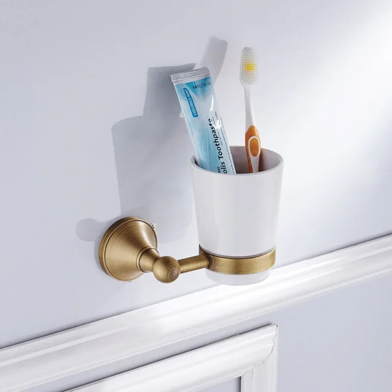 Modern Brass Bathroom Accessories Set – Elegant & Durable