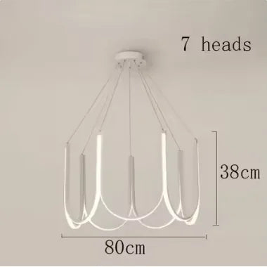 Archcon - Multi-Head LED Hanglamp | Moderne Kroonluchter