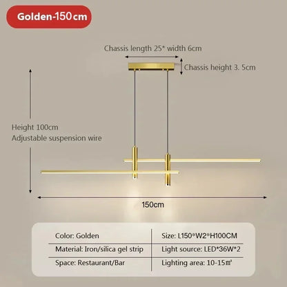 Modern Industrial LED Pendant Light