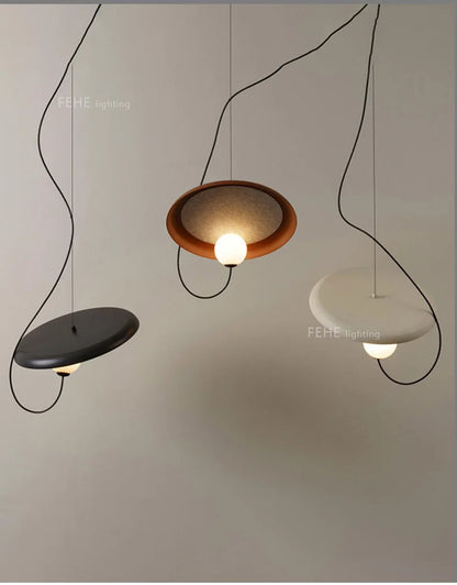 Moderne led-hanglamp met magneetbevestiging – Ø25 of Ø35 cm | Wit, zwart of rood
