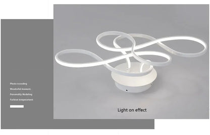 Modern LED Ceiling Chandelier - Stepless Dimming