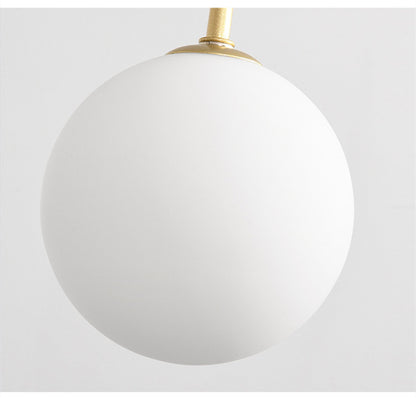 LED Pendant Light Diva - Glass Ball Chandelier