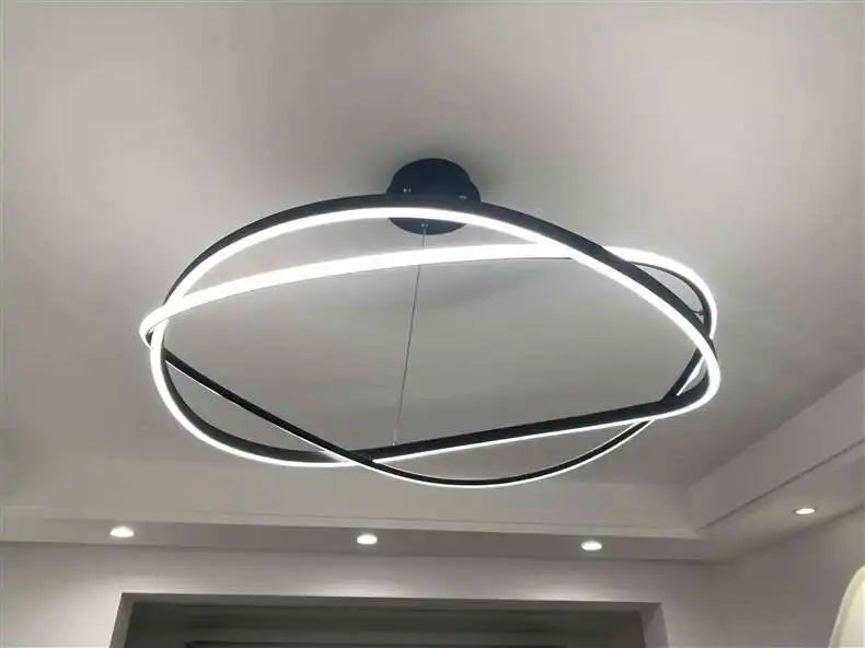 Cluster Pendant Light - Modern LED Bar Chandelier