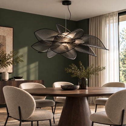 PETAL BLOOM – Moderne LED Hanglamp met Transparante Bloemblaadjes