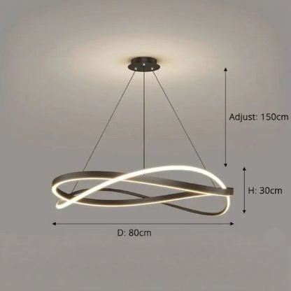 Cluster Pendant Light - Modern LED Bar Chandelier