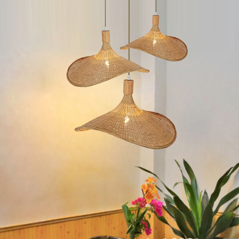 Bamboe Geweven Strohoed - Eettafel hanglamp - Act Design Shop