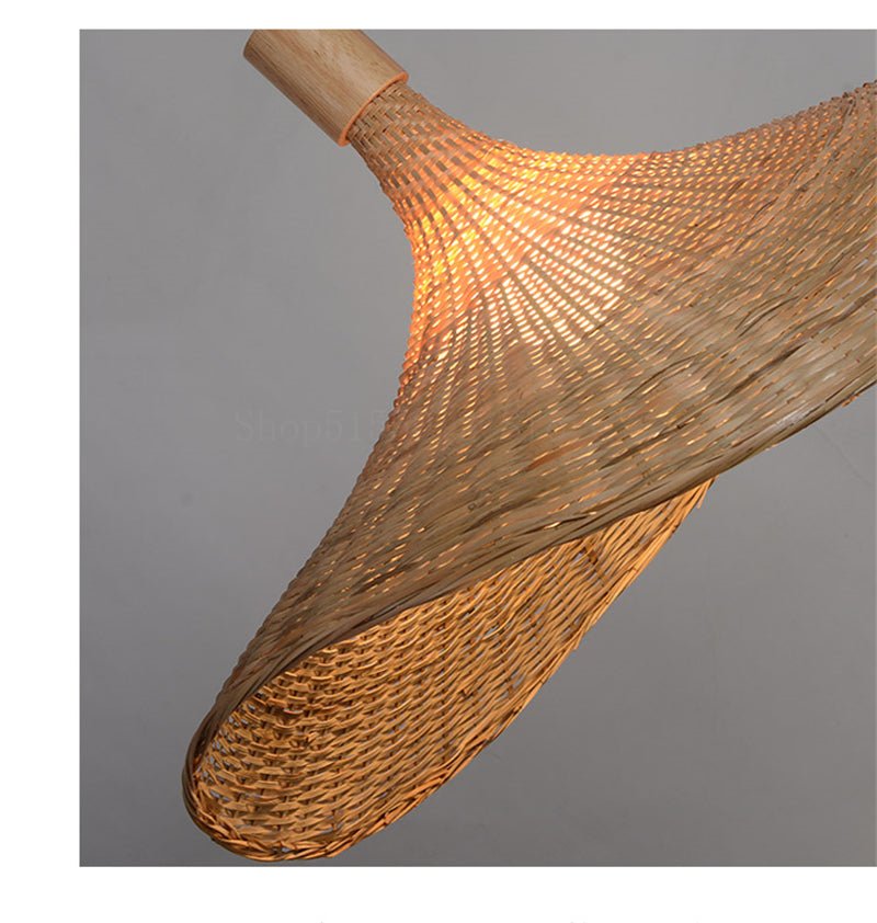 Bamboe Geweven Strohoed - Eettafel hanglamp - Act Design Shop