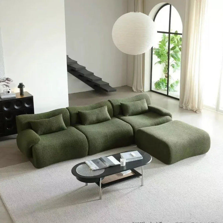 Wagner 2-Zits Fluwelen Design Bankstel Stof – Mustafa