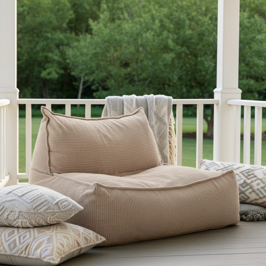 Wagrex - Beanbag chair corduroy