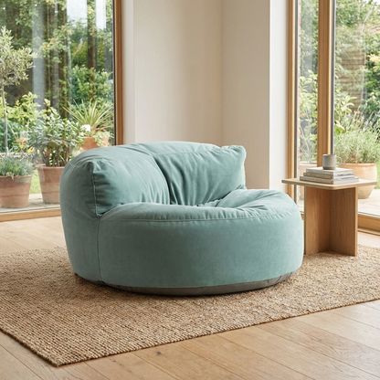 Beanbag Round Thick Velvet