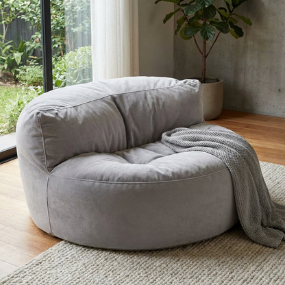 Beanbag Round Thick Velvet