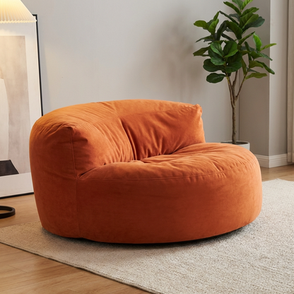 Beanbag Round Thick Velvet