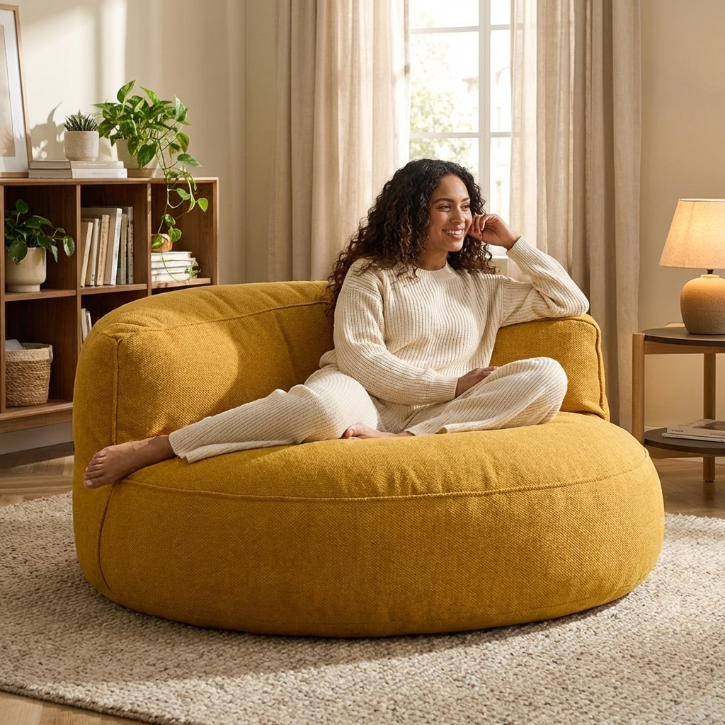 Wagrex - Beanbag Round Chenille