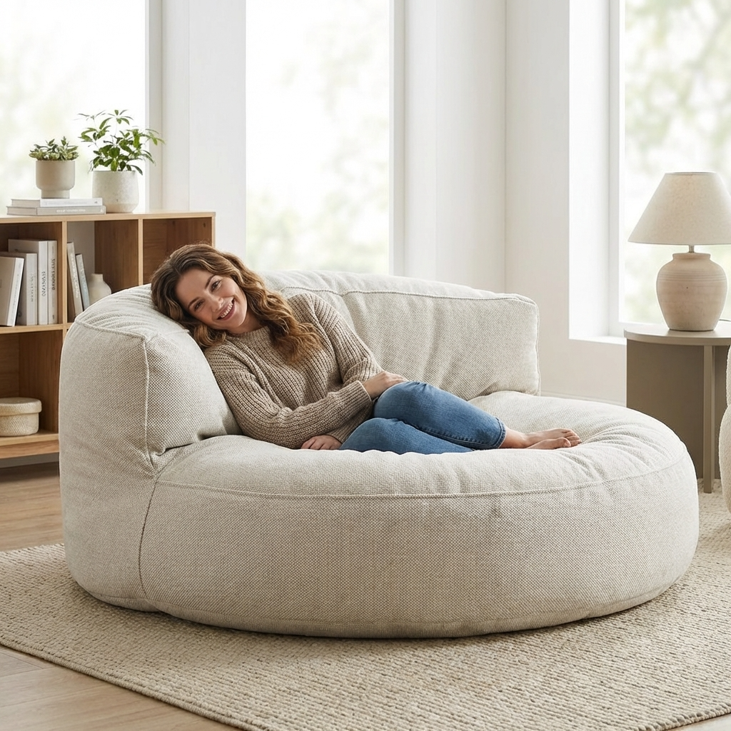 Wagrex - Beanbag Round Chenille