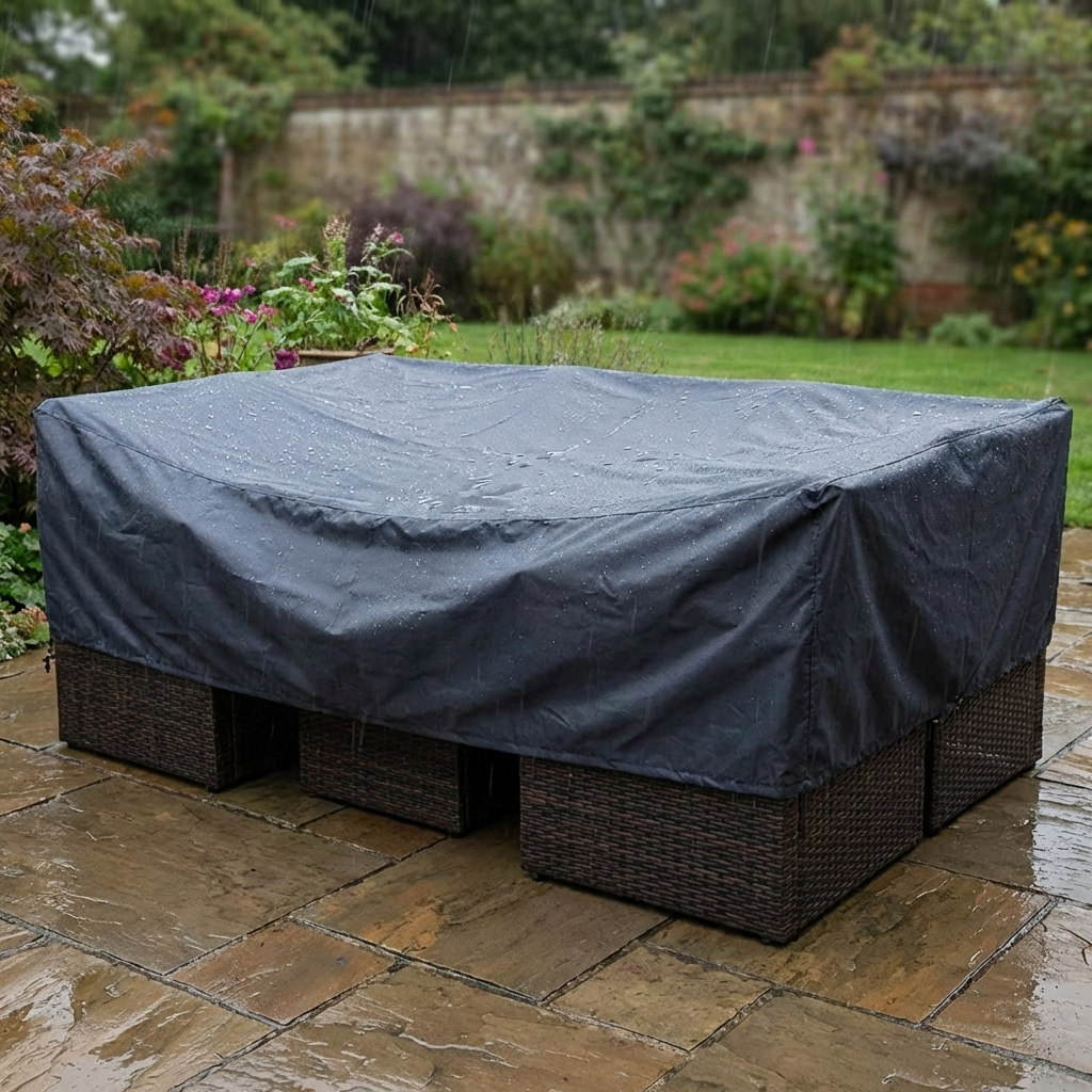 Maßgefertigte Gartenmöbelhülle