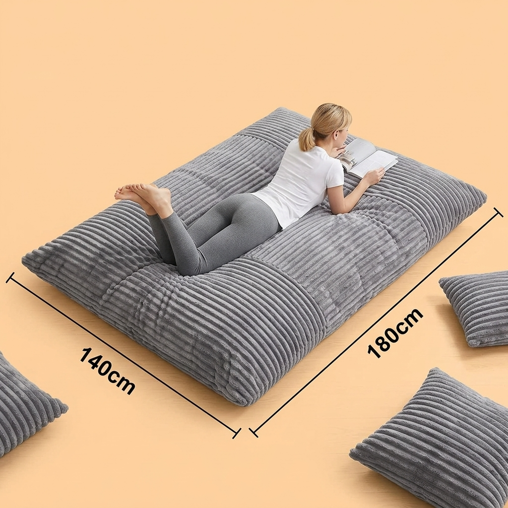 WAGREX Beanbag – Thick Soft Faux Fur