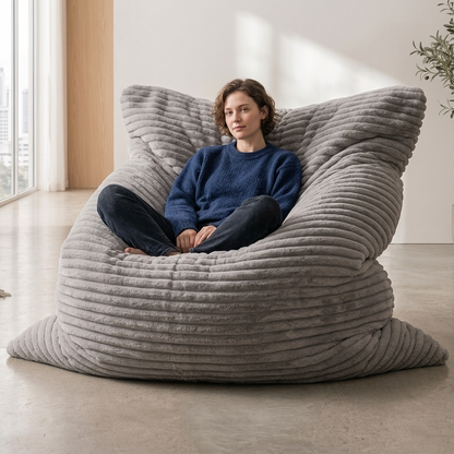 WAGREX Beanbag – Thick Soft Faux Fur