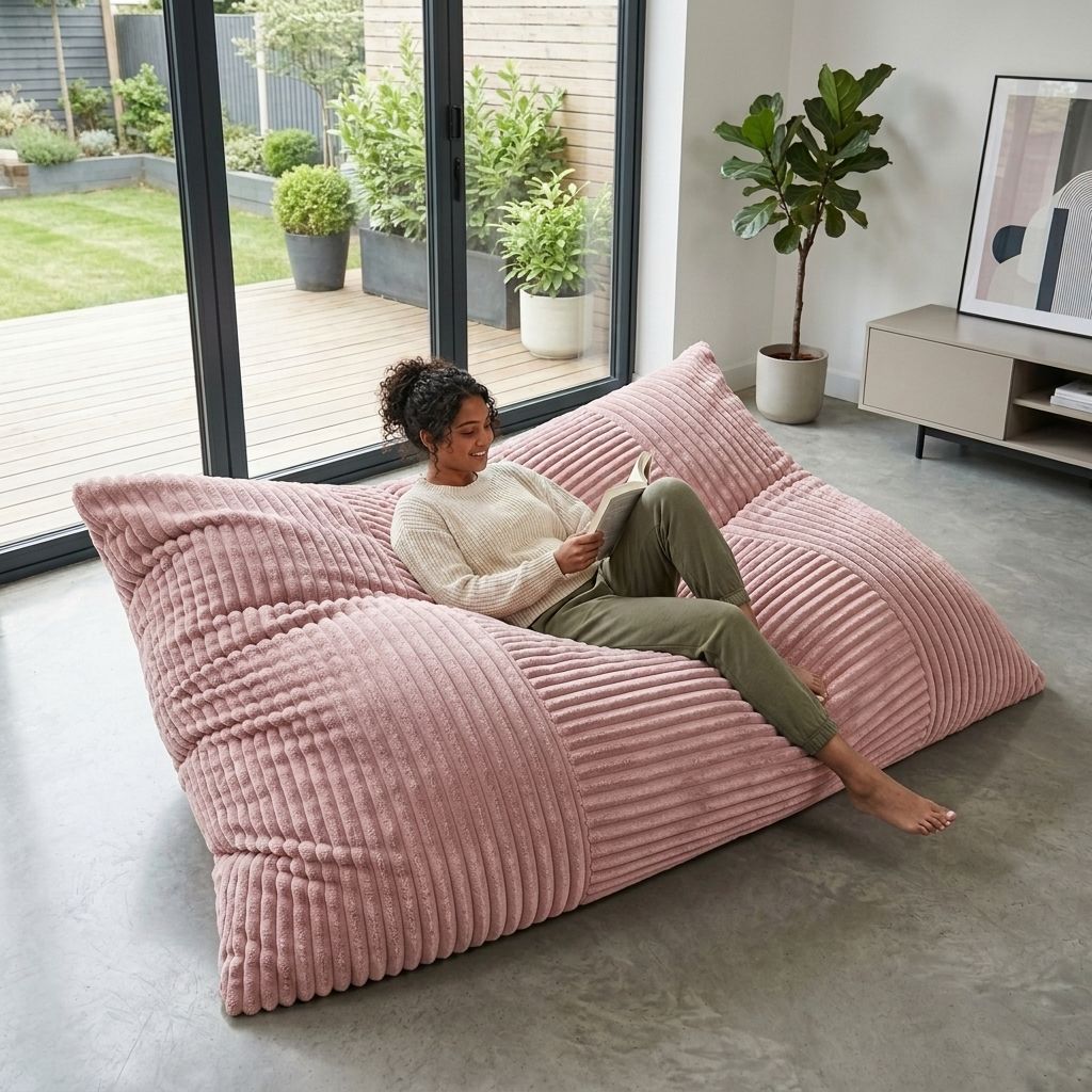 WAGREX Beanbag – Thick Soft Faux Fur