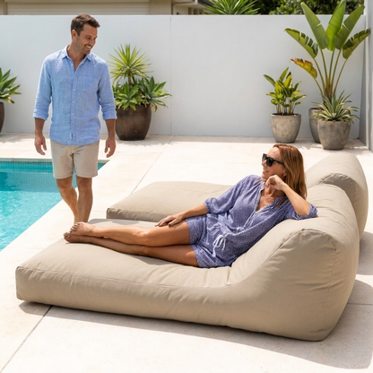 Wagrex - Outside Beanbag Waterproof Chaise Longue