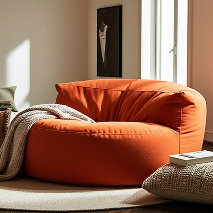 Beanbag Round Thick Velvet