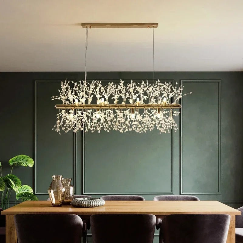 The Winfordo Modern Crystal LED Chandelier