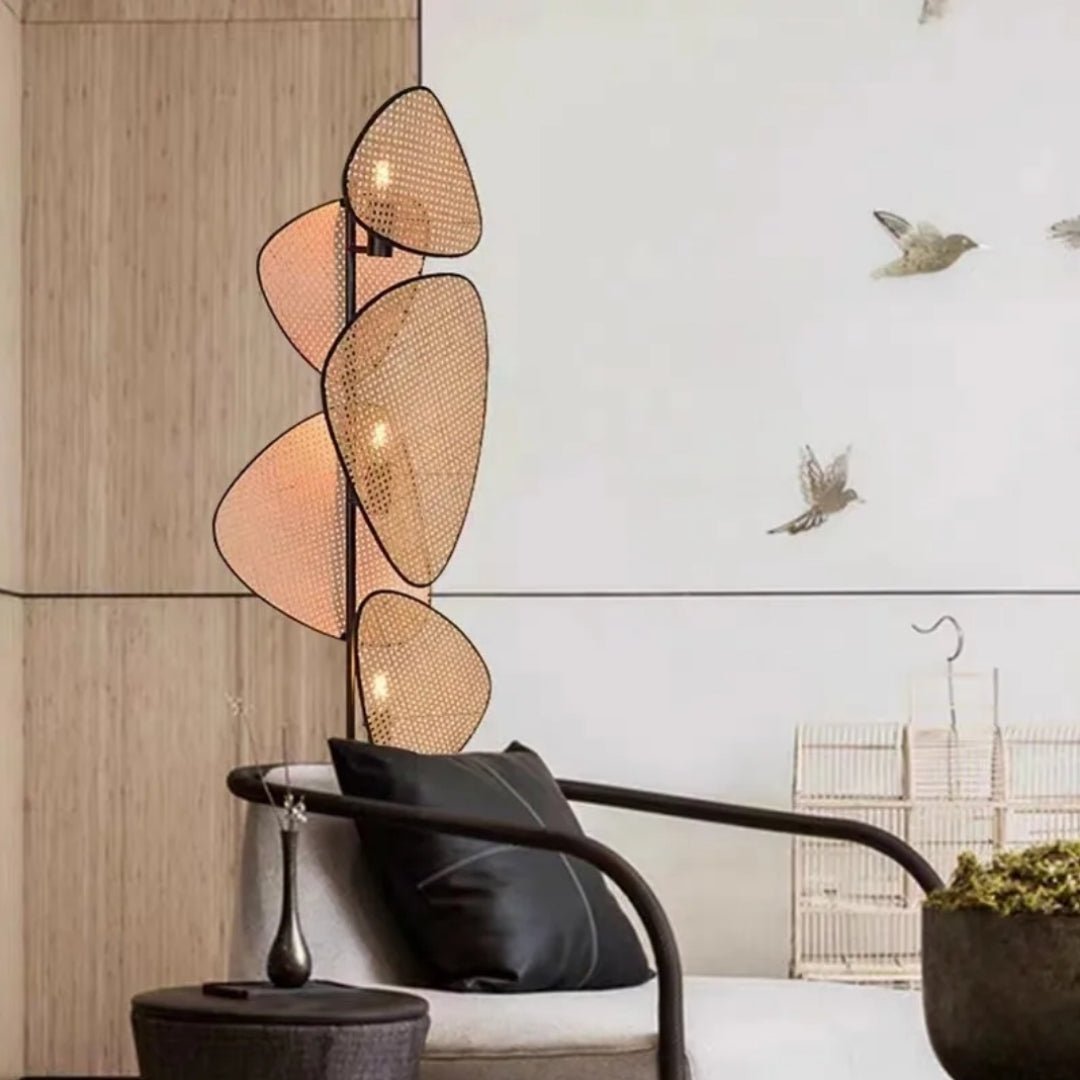 Floor Lamp Cannage Rattan Design - Act Design Shop