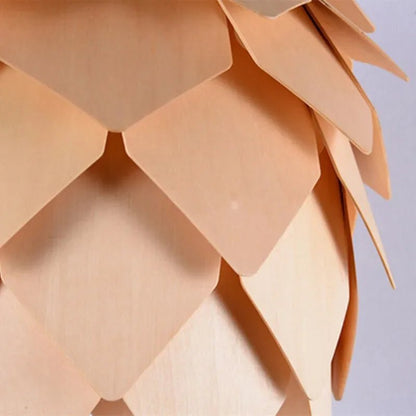 Houten Hanglamp Dennenappel Design - Act Design Shop