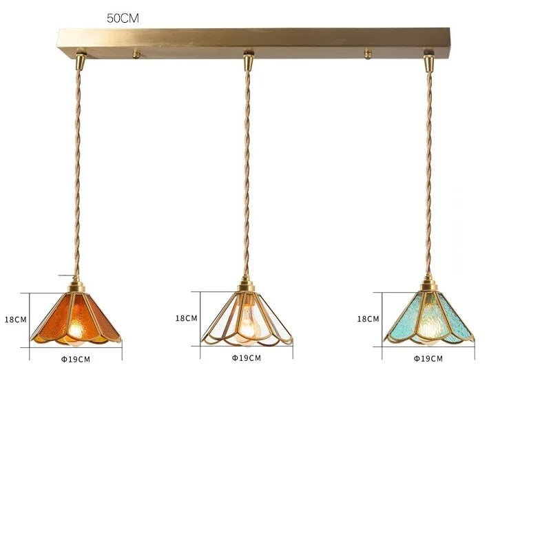 Japanese Style Vintage Copper Luminaria LED lamp - Act Design Shop