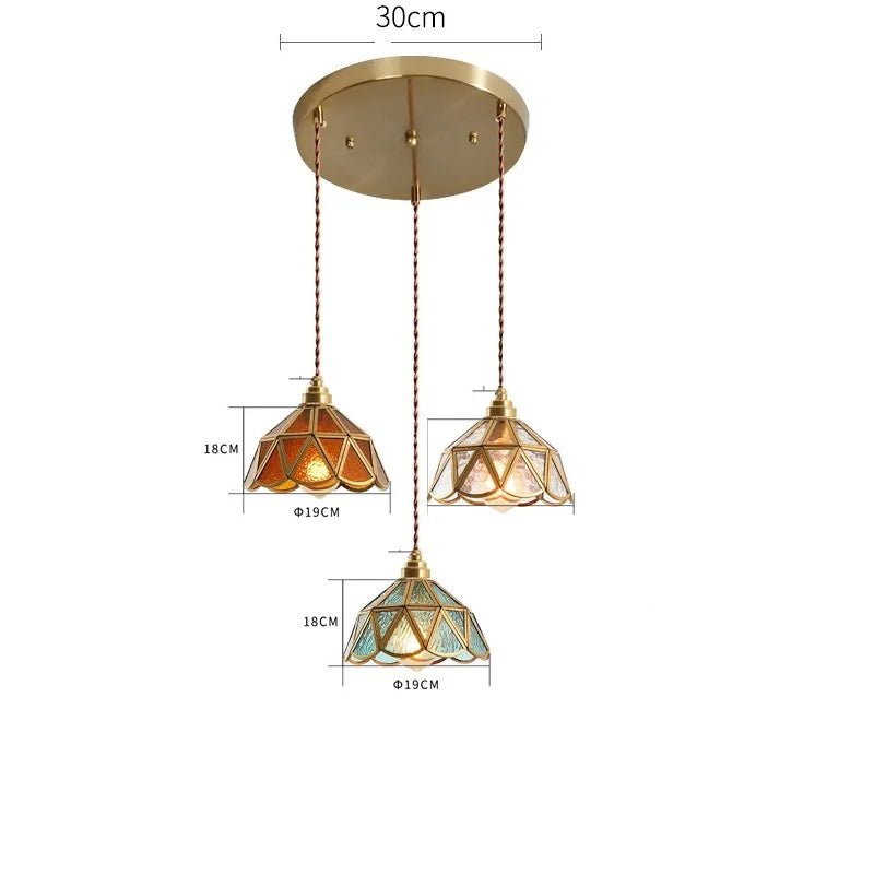 Japanese Style Vintage Copper Luminaria LED lamp - Act Design Shop