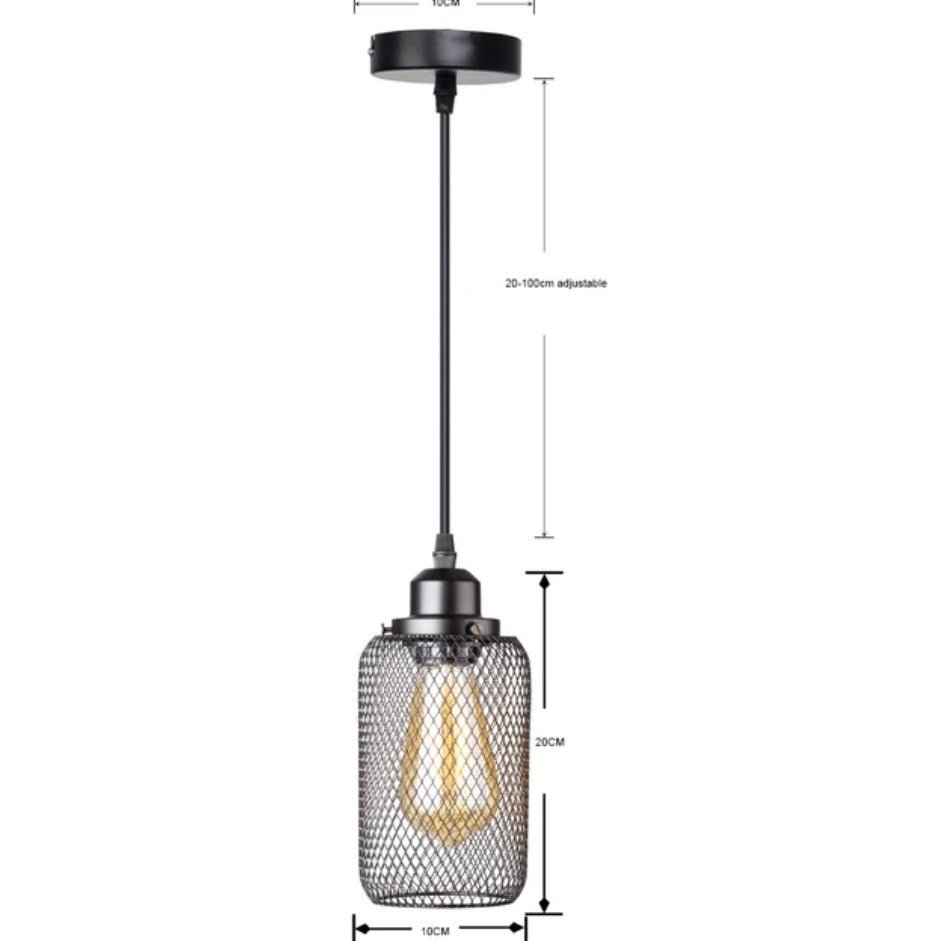 Kooi Hanglamp Metaal Zwart - Act Design Shop
