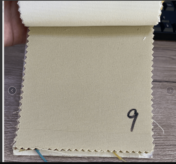 Licht zand kleur Oxford materiaal 150cm - Act Design Shop