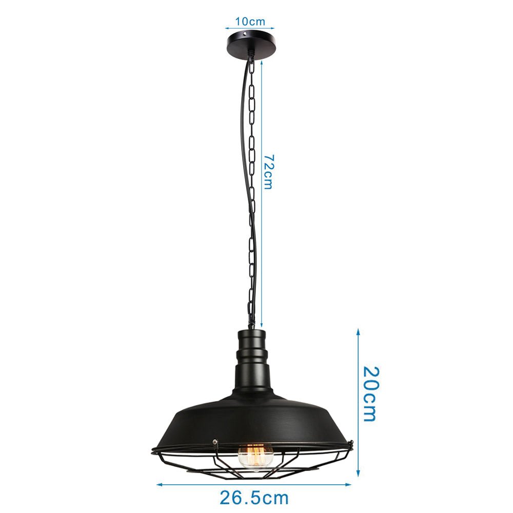 Loft Vintage Pendant Iron Lights Industrial - Act Design Shop