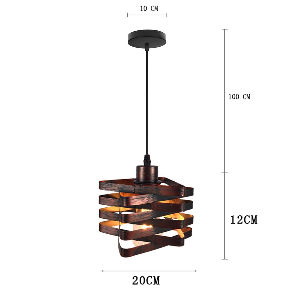 Loft Vintage Pendant Iron Lights Industrial - Act Design Shop