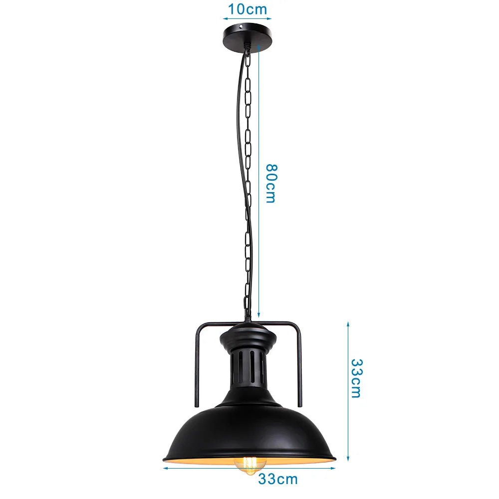 Loft Vintage Pendant Iron Lights Industrial - Act Design Shop